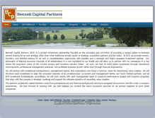 Tablet Screenshot of bennettcapitalpartners.com